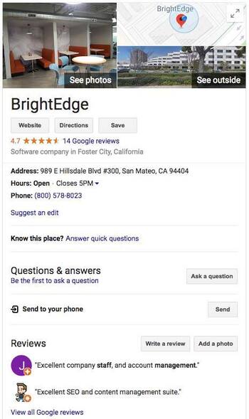 brightedge seo expert